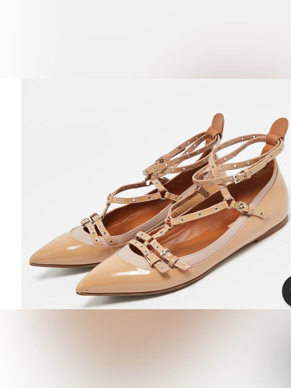 Valentino Love Latch Ballet Flats (authentic)